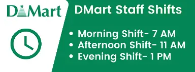 D-mart Shift Details